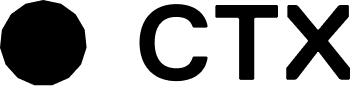 Círculo Textil - Logo header CTX Negro