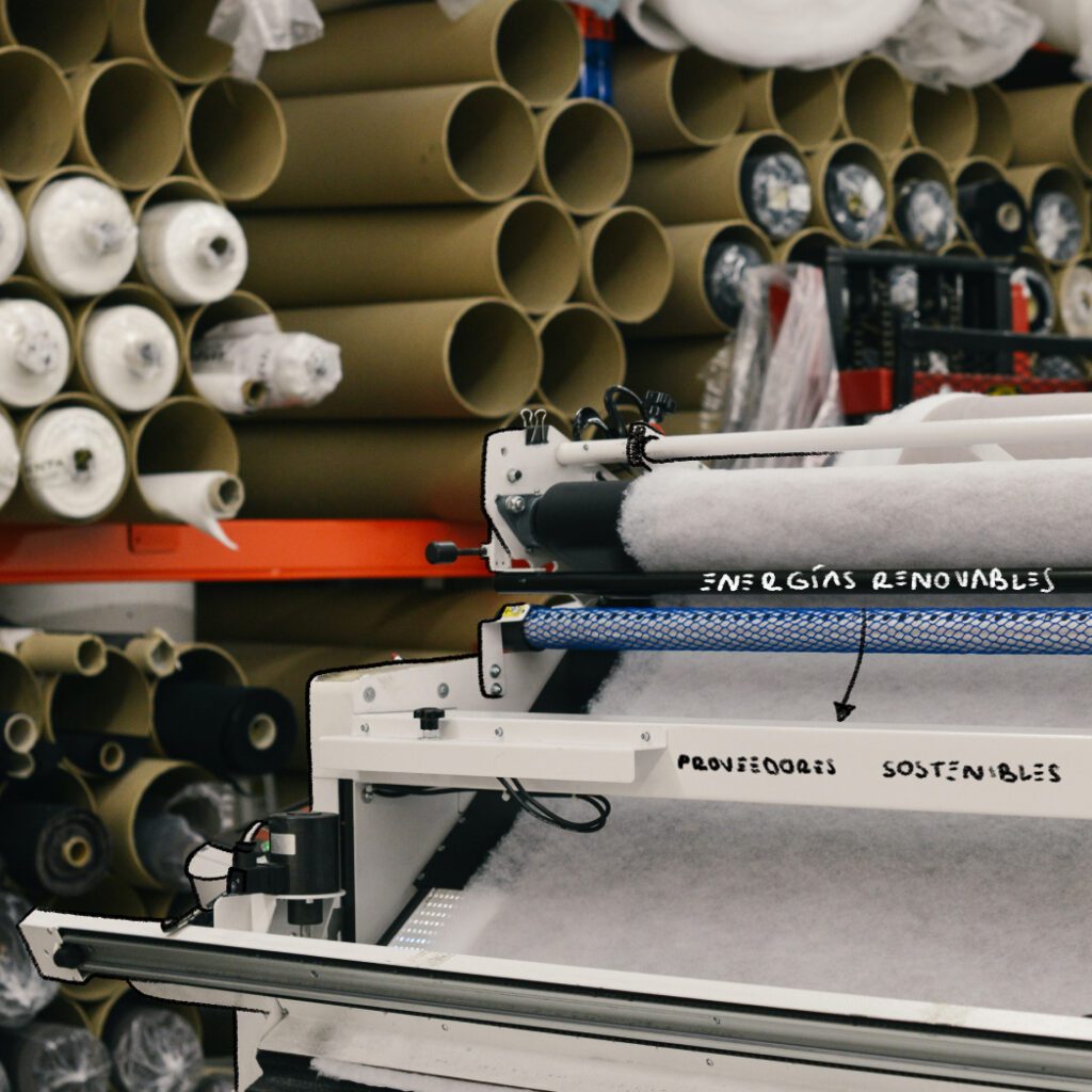 Círculo Textil - Producción sostenible gracias a nuestra maquinaria y nuestros proveedores